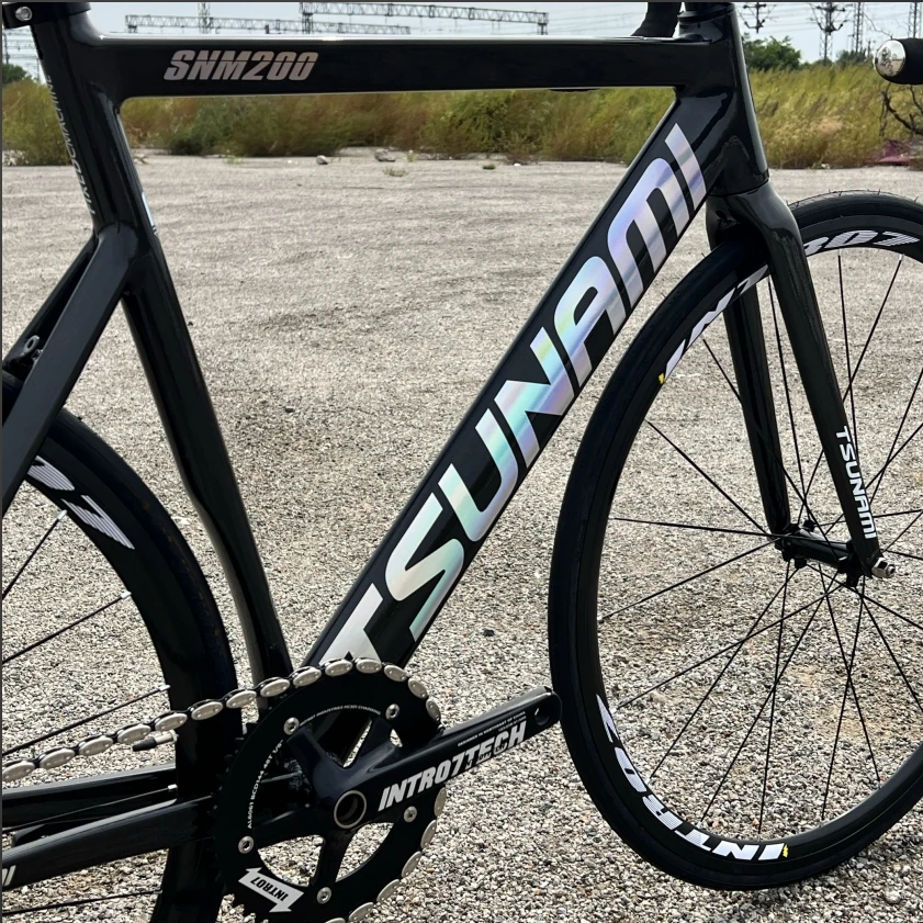 4130 - Matte Black (Fixed Gear / Single-Speed / Tracko-Cross