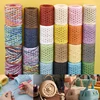 100M Natural Raffia Straw Yarn For Knitting Crocheting Paper Threads Friendly Paper Yarn DIY Handmade Summer Sunhat Beach Bag 1