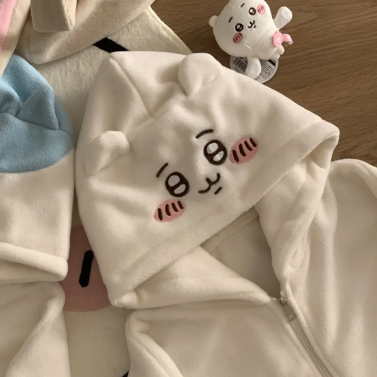 Streetwear Zipper Hoodie Y2K Womens Clothes Harajuku Gothic Kawaii Cute Embroidery Oversized Hooded Sweatshirt Jacket Coat 5