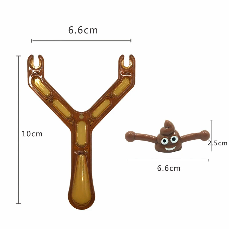Kids Fun Slingshot Poop Toys 5-20 Pcs Kids Party Favors Boys Girls Pinata Filler Baby Shower Favor Bags Carnival Prizes