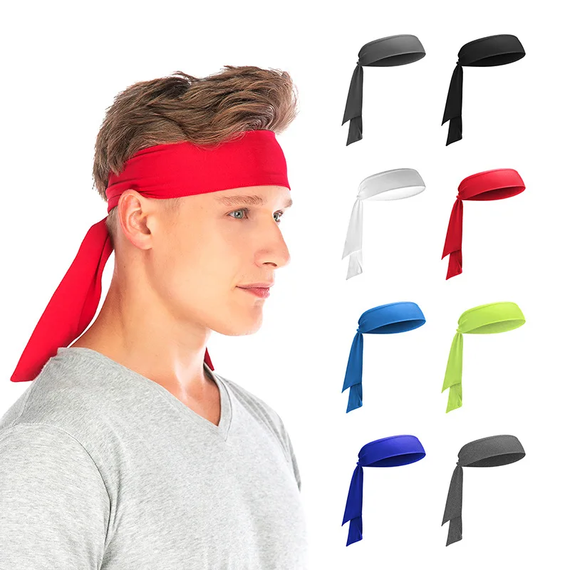 Cinta transpirable para el pelo para Yoga, el pelo para banda elástica para  gimnasio, Fitness, deportes, Footaball, Yoga, correr, hombre y mujer -  AliExpress