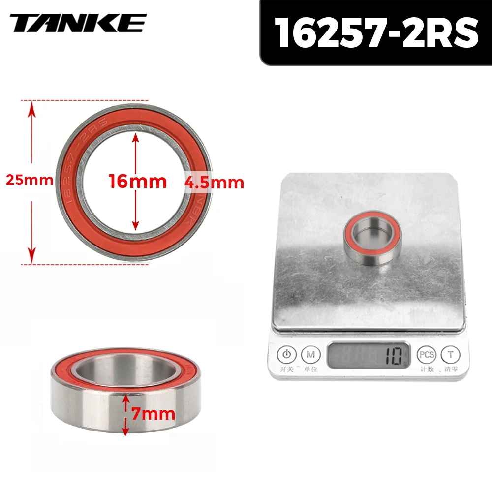 Fahrradnabe NBK-Lager 16257, 6902, 6804, 6903 2RS Sealed Bearing Repair Parts For TANKE TH-390.fiets onderdelen competition Palin – Detail 3