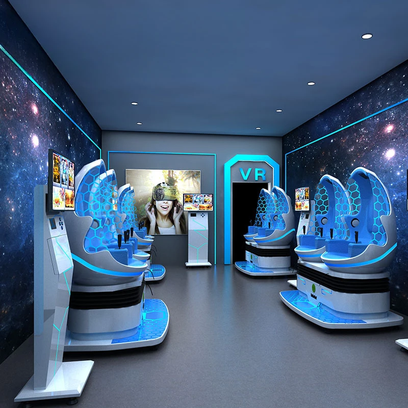 Double Egg Chair 9dvr Amusement Equipment Troop Psychological