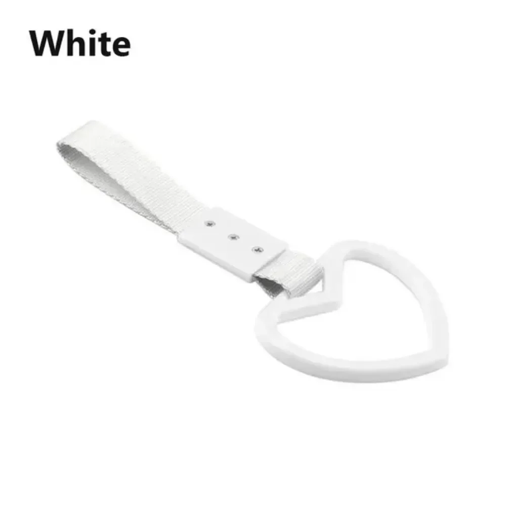 2 Anelli A Cuore Diavolo Per Maniglia Auto - Cinturini Decorativi Universali In PVC Per Paraurti Posteriore E Interni - Colori Vari
