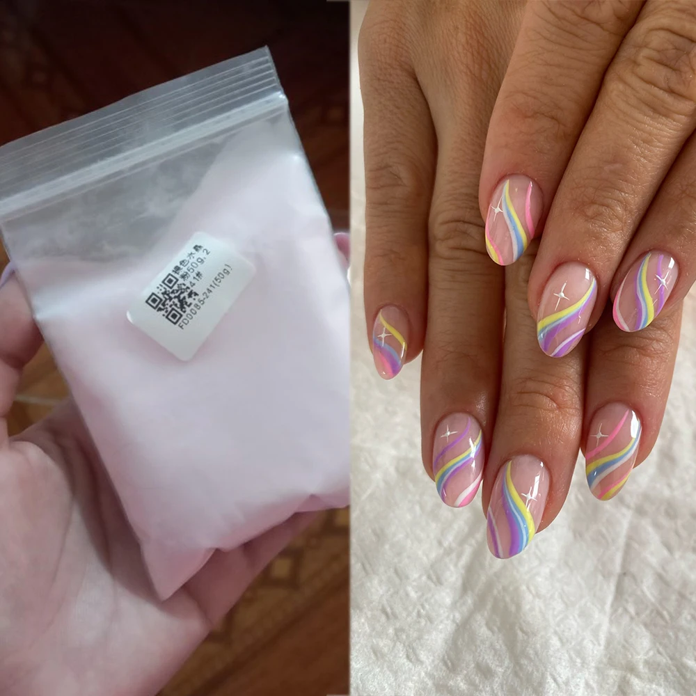 Nail Acrylic Powder 50g 20 Colors DIY Manicure