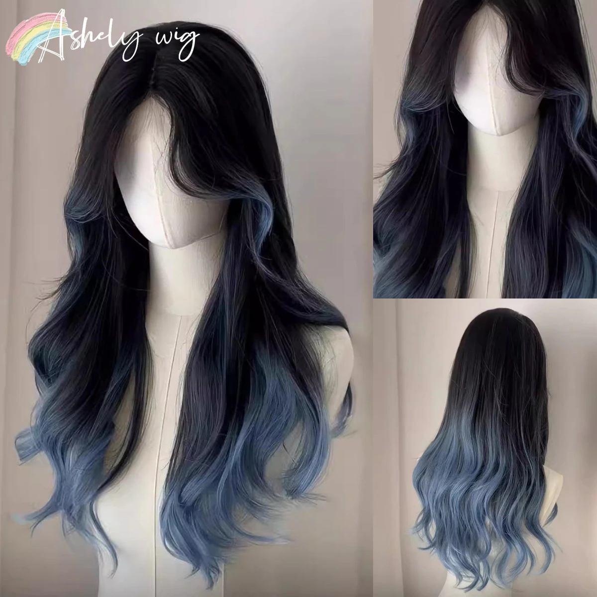 2022년 신비롭 오묘한 #블루실버옴브레컬러 추천 합니다. ^^👉 #옴브레염색 #블루실버컬러 #블루실버염색 #하이라이트염색 ... |  TikTok, image size:1200x1200