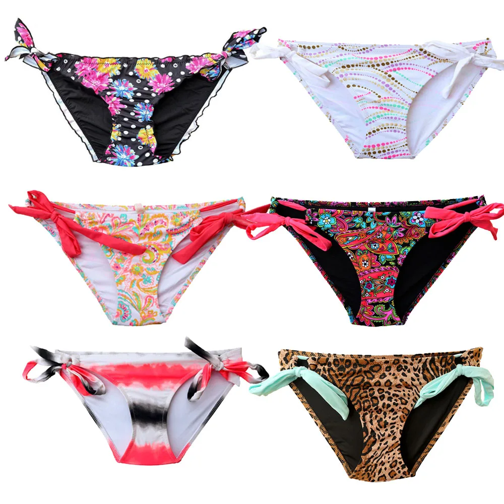 Costumi Da Bagno Bikini A Righe Sfacciati Perizoma Costumi Da Bagno Segreti Sexy Bikini Biquini Fasciatura Brasiliana Bikini Bottom Costumi Da Bagno