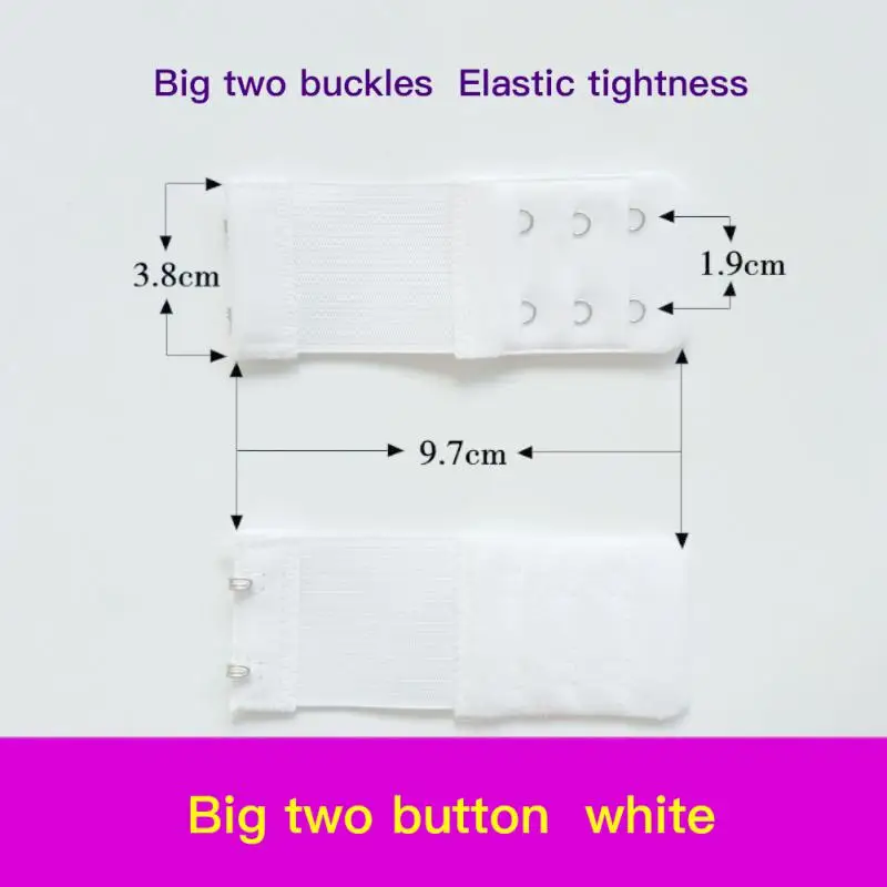 3/5 pcs Elastic Bra Extenders Strap Extension 2/3/4 hooks Women Intimates Lengthened Bra Hook Extenders Bra Intimates Accessory