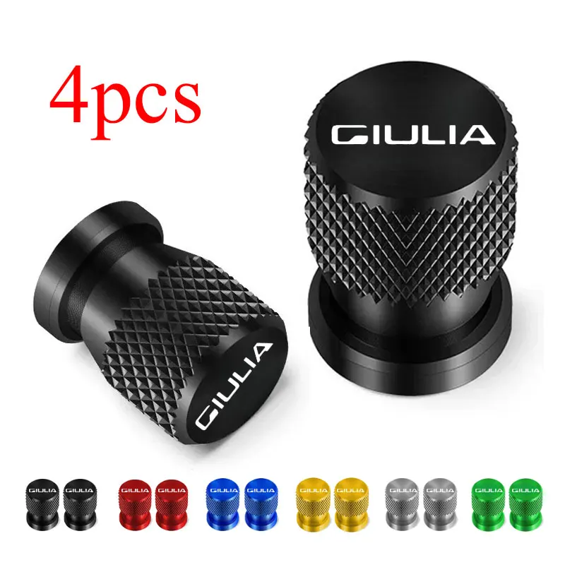 Premium Car Wheel Tire Valve Caps - Waterproof Airdust Protection Decor Accessories