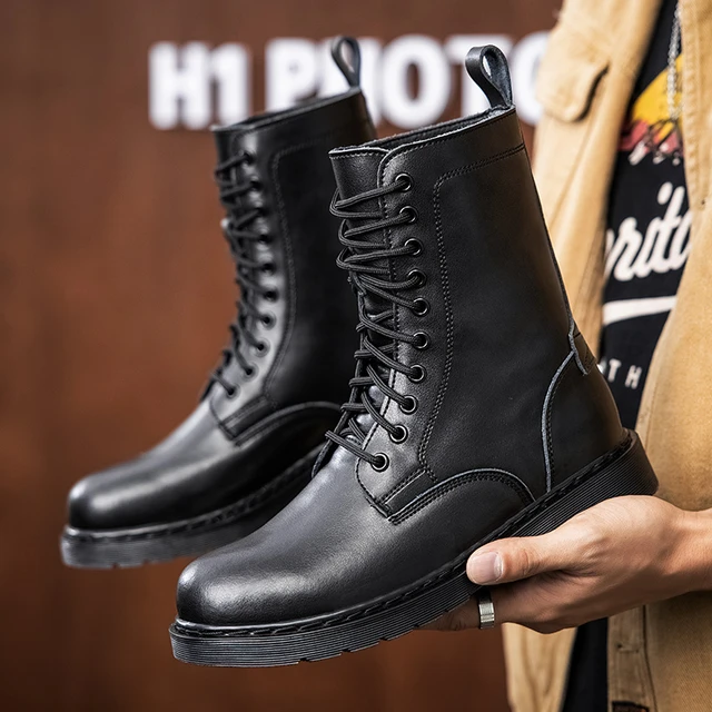 Bereit Reste Migration military boots mens Abenteurer Vorschlag Übernehmen