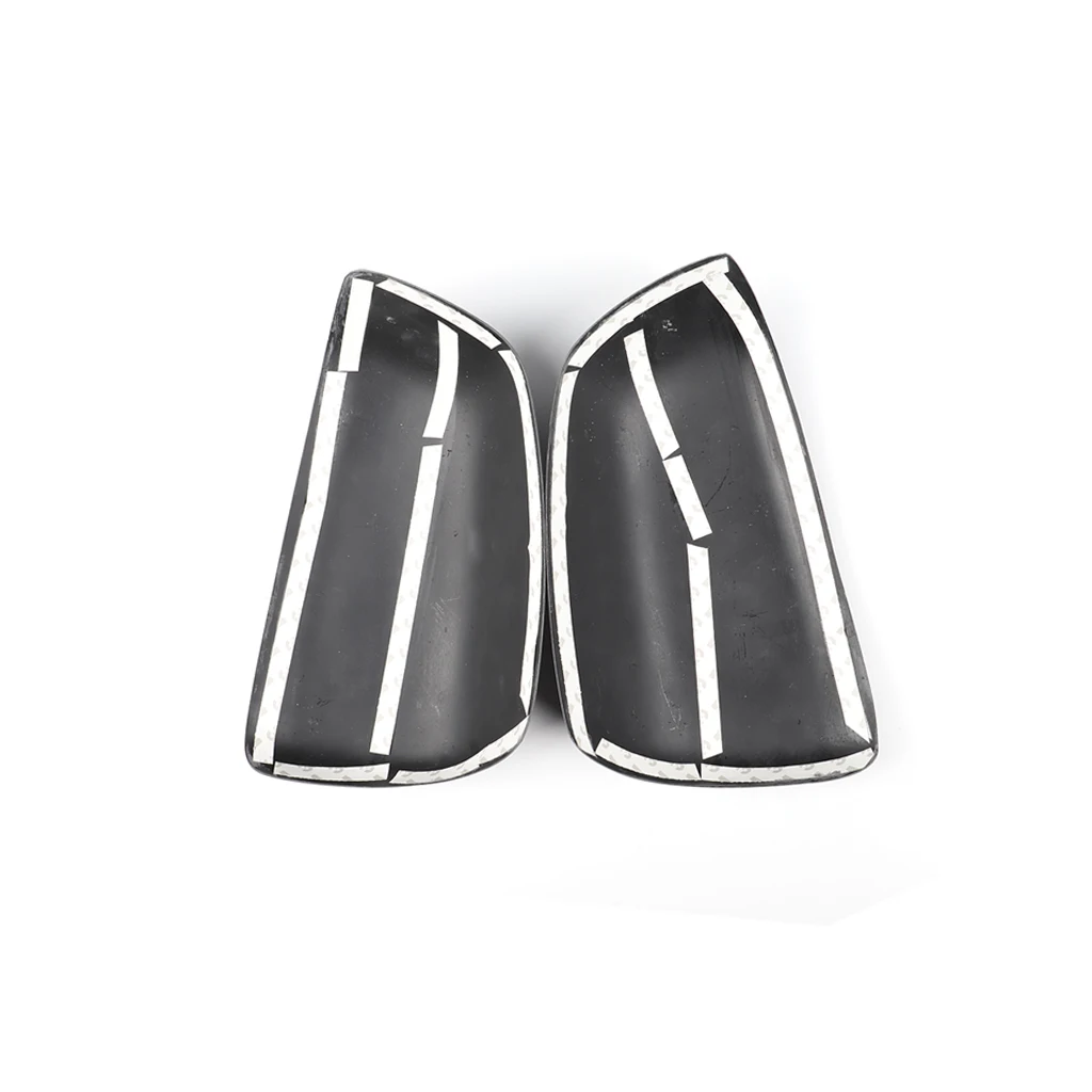 For Mitsubishi Lancer EVO 2008-2016 Rearview Mirror Cover Side Mirror Cap Real Carbon Fiber Car Trim Accessories