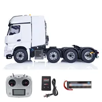 LESU 8X8 RC Tractor Truck Model W/ Metal Chassis 1/14 4 Axles 3363 RTR Radio Control Car Assembled Light Sound System THZH1537 2