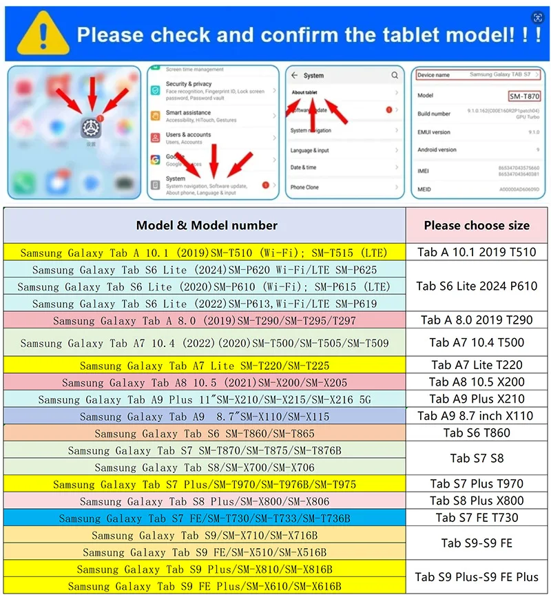 Ultra Thin Soft TPU Tablet Cover Case