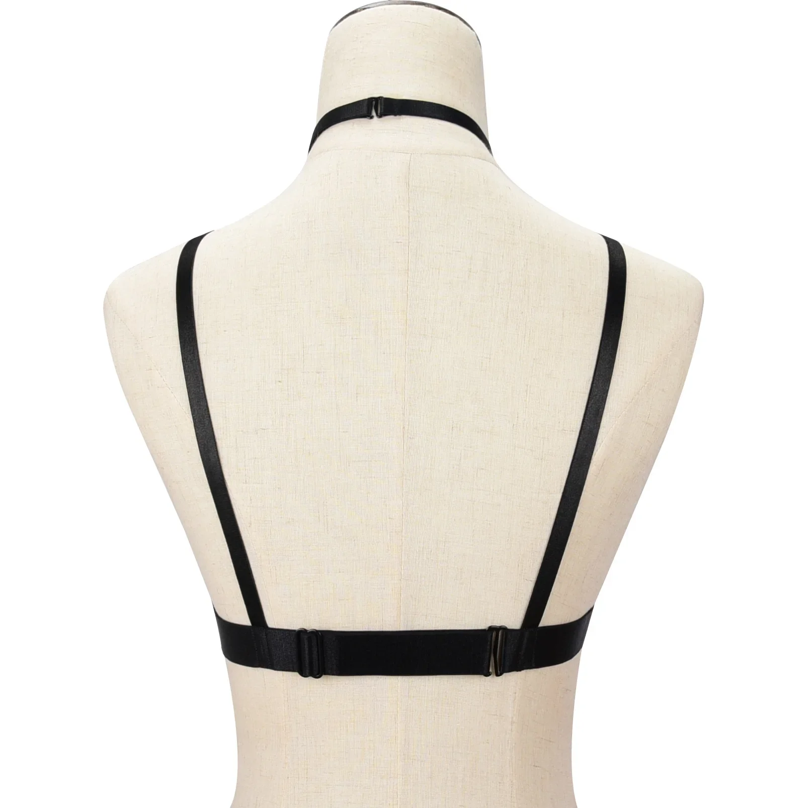 Sexy Hollow out Strap Bra Bar Pure Sexuality Interest Female Top Exposed Nipple Elastic Band Chinese Special Use Cloth