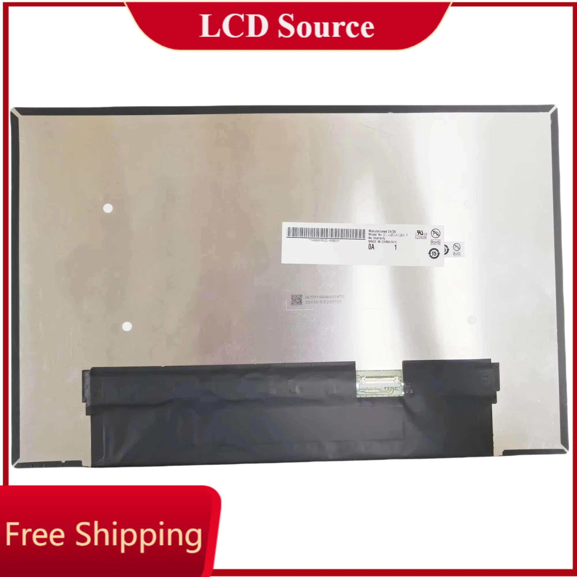 B140UAN04.7 14.0 인치 1920x1200 LED LCD 화면 노트북 FHD EDP 매트 디스플레이 교체
