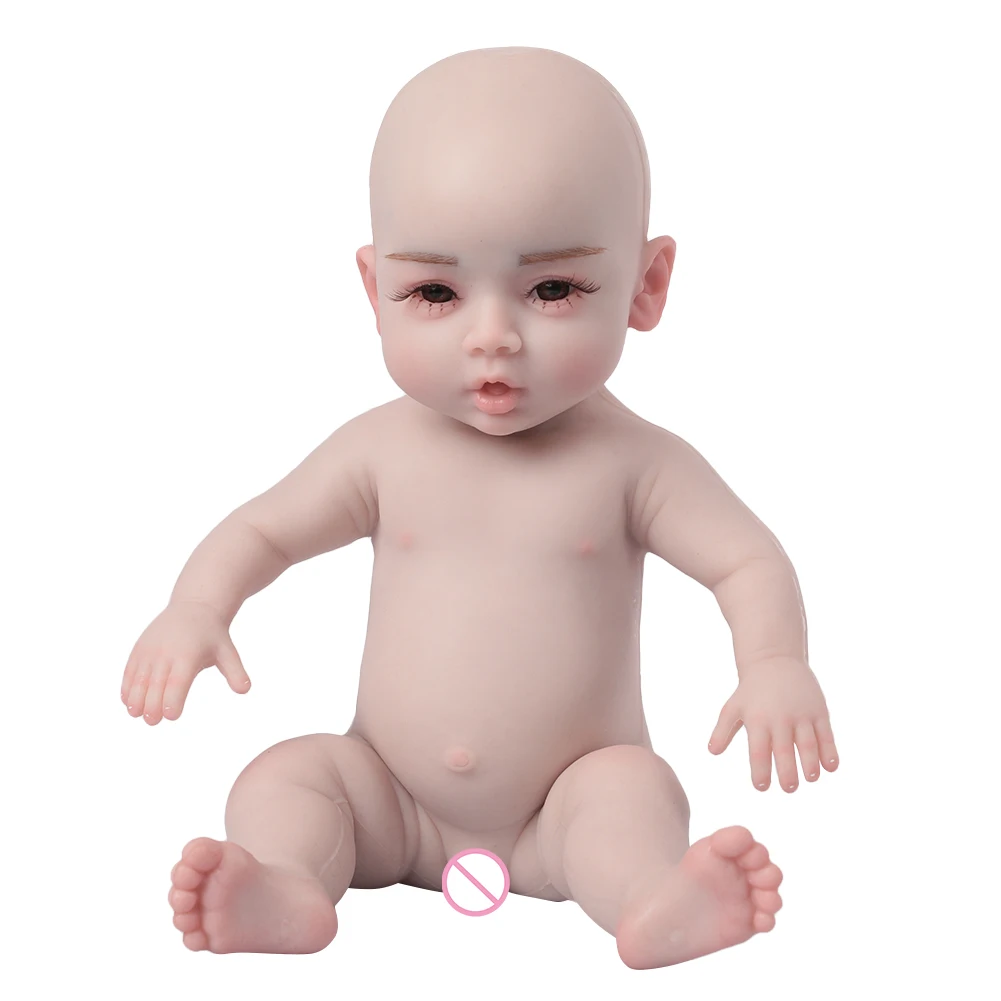 14inch Full Body Silicone Bebe Reborn GirlCocoDolls Boy“Isaac