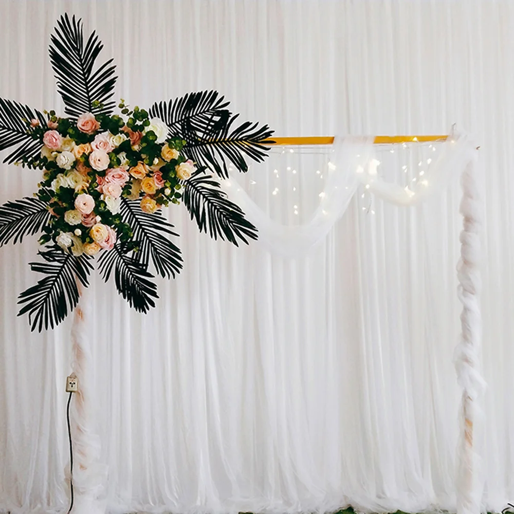 Wedding Background Arch Frame Iron Flower Balloon Stand Backdrop Venue Decoration Party Application Beautiful Arch furniture frame