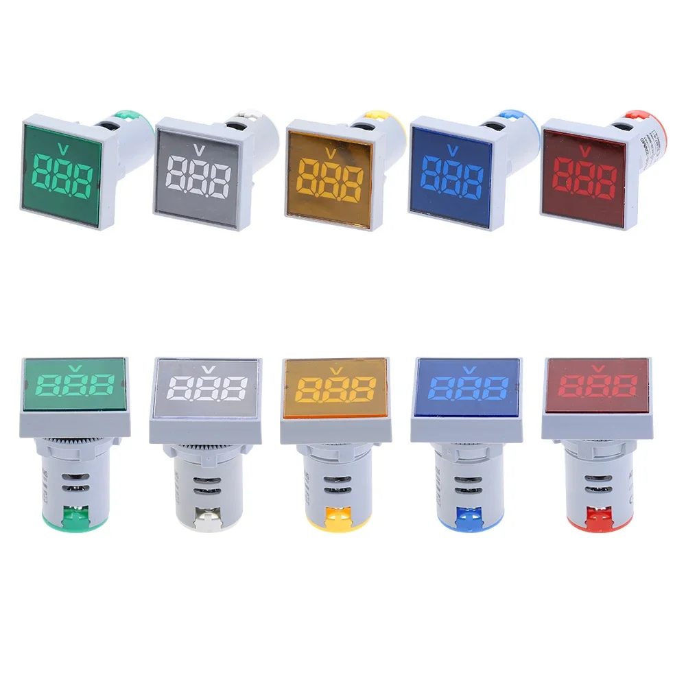 Jadeshay Digital Voltmeter Amperemeter - AC 50-500V 0-120A LED Anzeige