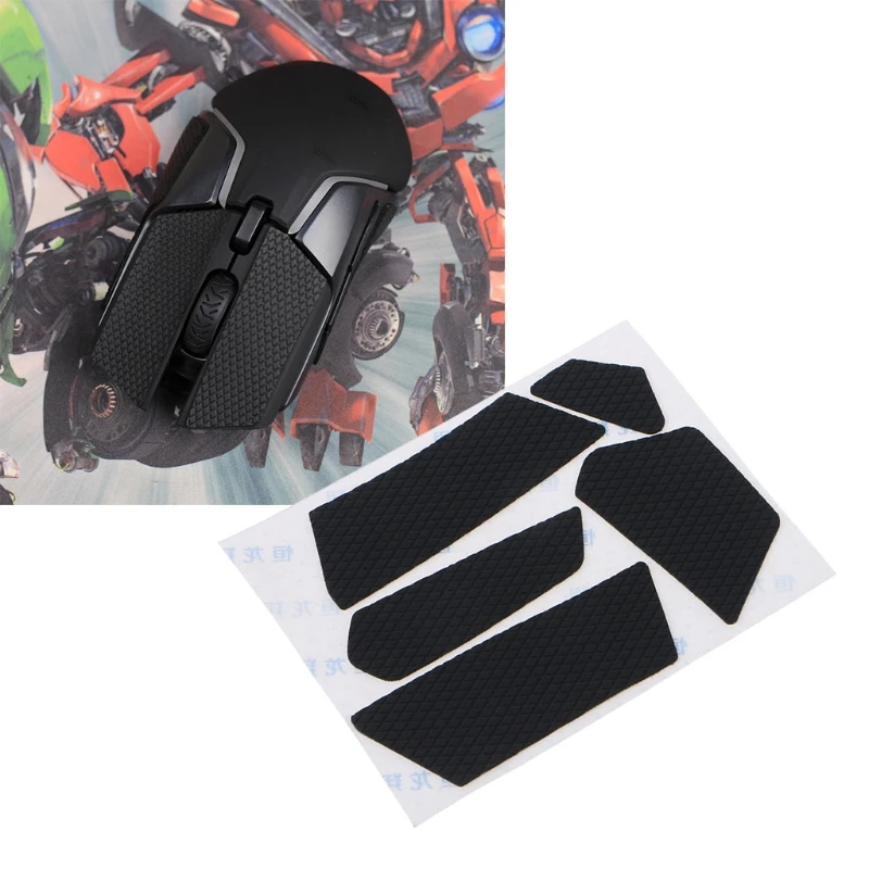 Mouse anti slip sticker Suck sweat gaming mice skin ultra-thin anti-slip sticker mouse grips tape for Steel Series Rival 600 wired gaming mouse