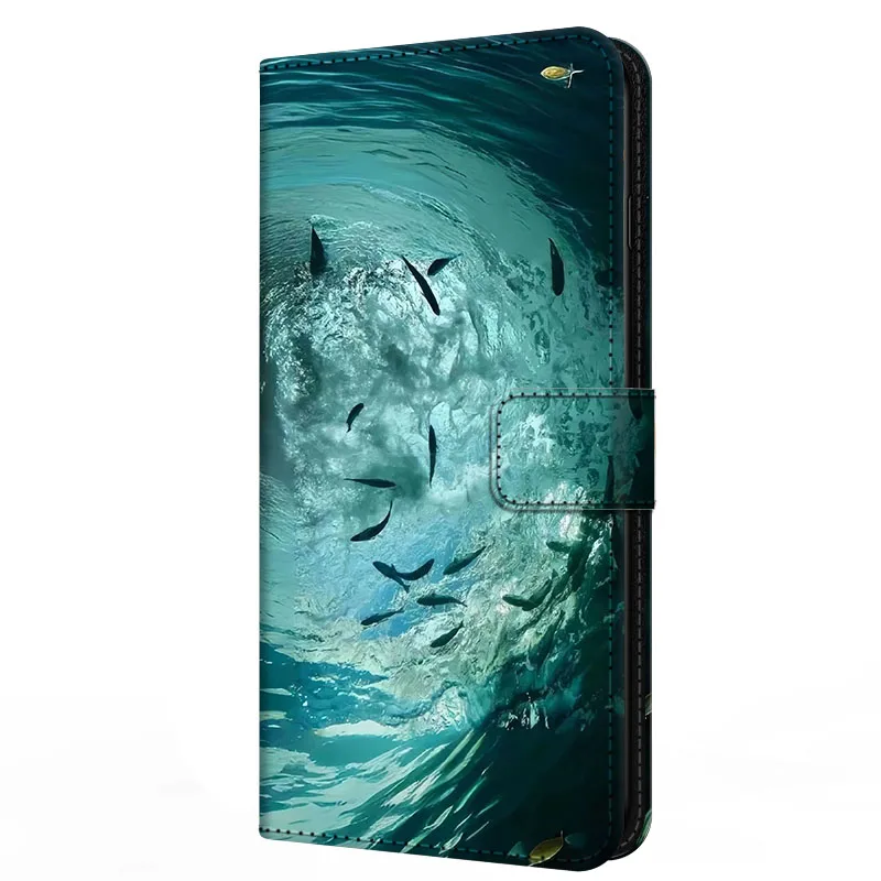 Magnetic Pink Leather Wallet Case - Book Style Flip Cover