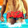Trendy Fashionable Man Hot Spring Men's Swimming Trunks 3