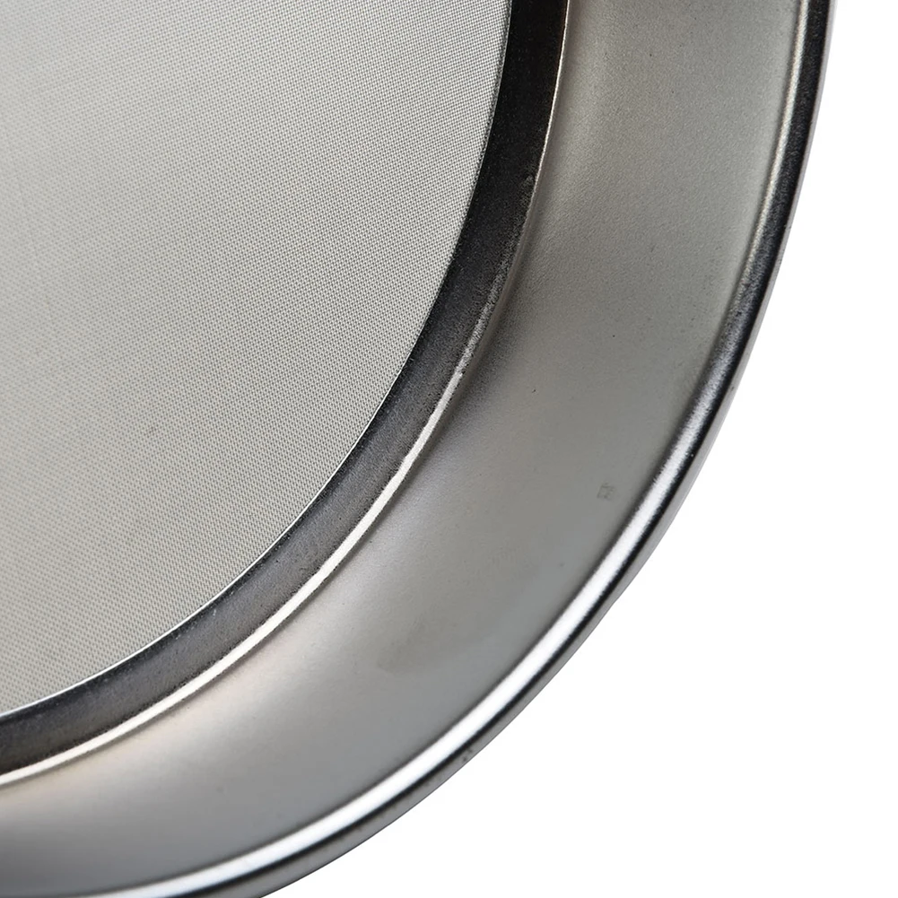 20cm Chrome Mesh Sieve for Sample Inspection 4 Mesh and 600 Mesh Stainless Steel Test Sieve for Laboratory and Industrial Use