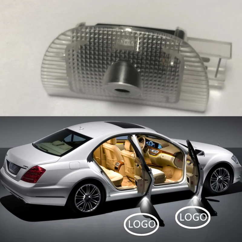 

For S-Class W220 SL-Class R230 CL-Class W215 LED Car Courtesy Door Logo Welcome Light Projector Laser Ghost Shadow Lamp