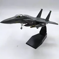 مجسم طائرة مقاتلة معدني طراز F-15E مقاس 19.4 سم | 19.4cm F-15E Alloy Diecast Fighter Airplane Model