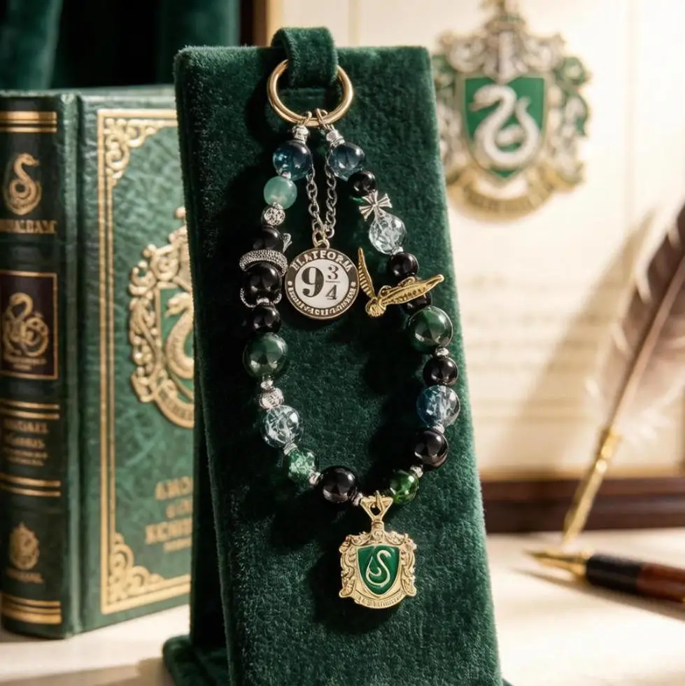 Ron Gryffindor Phone Strap Snitch Ravenclaw Slytherin Hufflepuff Potter Hermione Boys Girls Bags Phone Charms Accessories Gifts