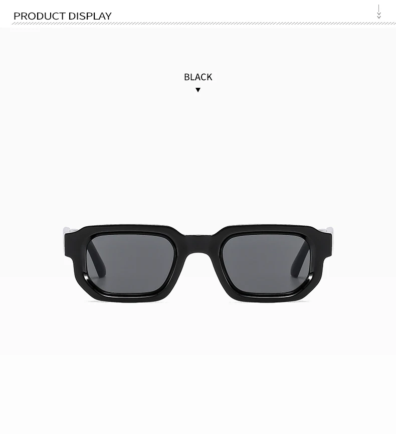 1/4 stücke Mode Kleine Rahmen Quadrat Sonnenbrille Frauen Mode Marke Sonnencreme Bunte Sonnenbrille Weibliche Einfache Stil Brillen – Detail 9