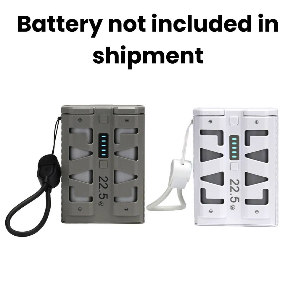 21700 파워 뱅크 케이스 DIY 키트, 듀얼 모드 고속 충전 22.5W, 저전류 기기용 원클릭 배터리 교체 기능 포함