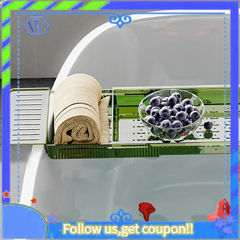 Easy To Use Bathtub Caddy Tray,Expandable Bath Table Over Tub,Multifunctional Bath Rack Tub Organizer, Tub Organizer Holder