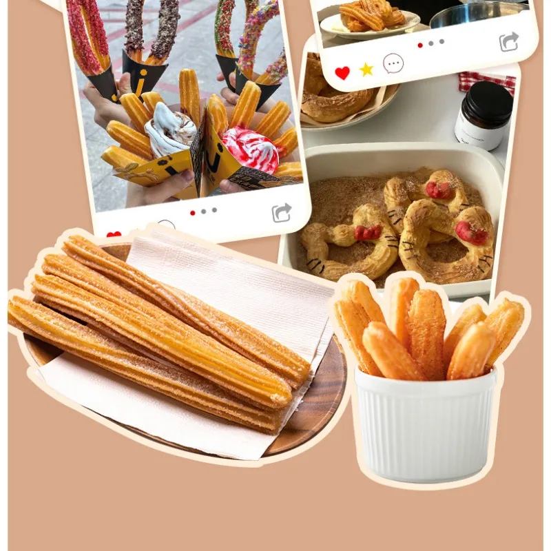 Set Home Spanish Doughnut Maker Western Latin Fruit Maker Home Chipotle Puffs Cookies Brownies Baking Cake Tools cake baking tools