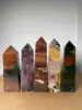 Natural Large Marine Jasper Crystal Tower Natural Crystal Wand 1pcs 6