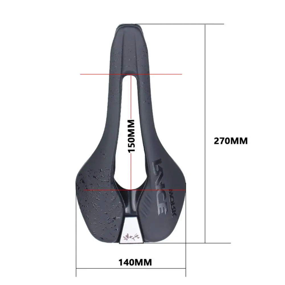 Bicycle Saddle Hollow Bicycle Seat Breathable Good Toughness Letter Design Bike Cushion for Mountain Bike
