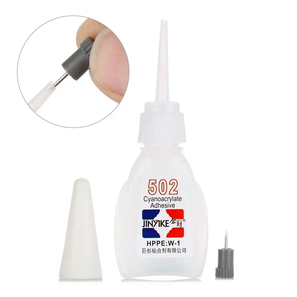 Super glue 502 Super Glue Instant Quick-drying Cyanoacrylate Adhesive for Leather Rubber Wood Metal