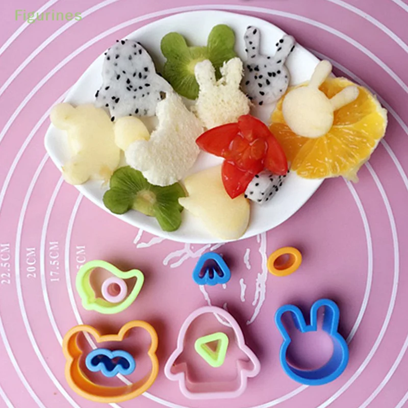 

Cute Sushi Rice Mold Decor Cutter Sandwich DIY Tool Rice Ball Molds Kitchen Tool