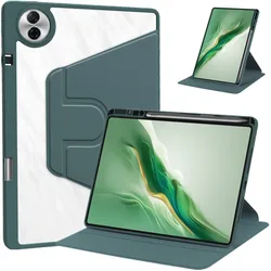 360 Rotation Clear Acrylic Stand Case for X8Pro X9 11.5 2023 (Army)