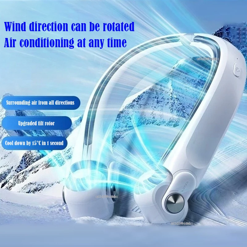 Ventilador Elétrico com Inclinação Girar Portátil Velocidades Usb Recarregável Mini para o Verão ao ar Livre Refrigerador de ar