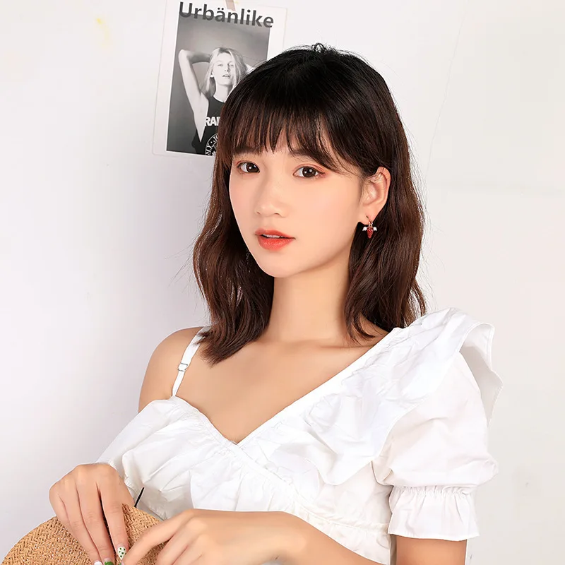 Korean Style Women's Clip on Earrings No Pierced for Women Fashion Handmade Cuff Earrings Hypoallergenic Cuff Ear Clip Jewelry ear clip earrings,clip earrings,ear clip