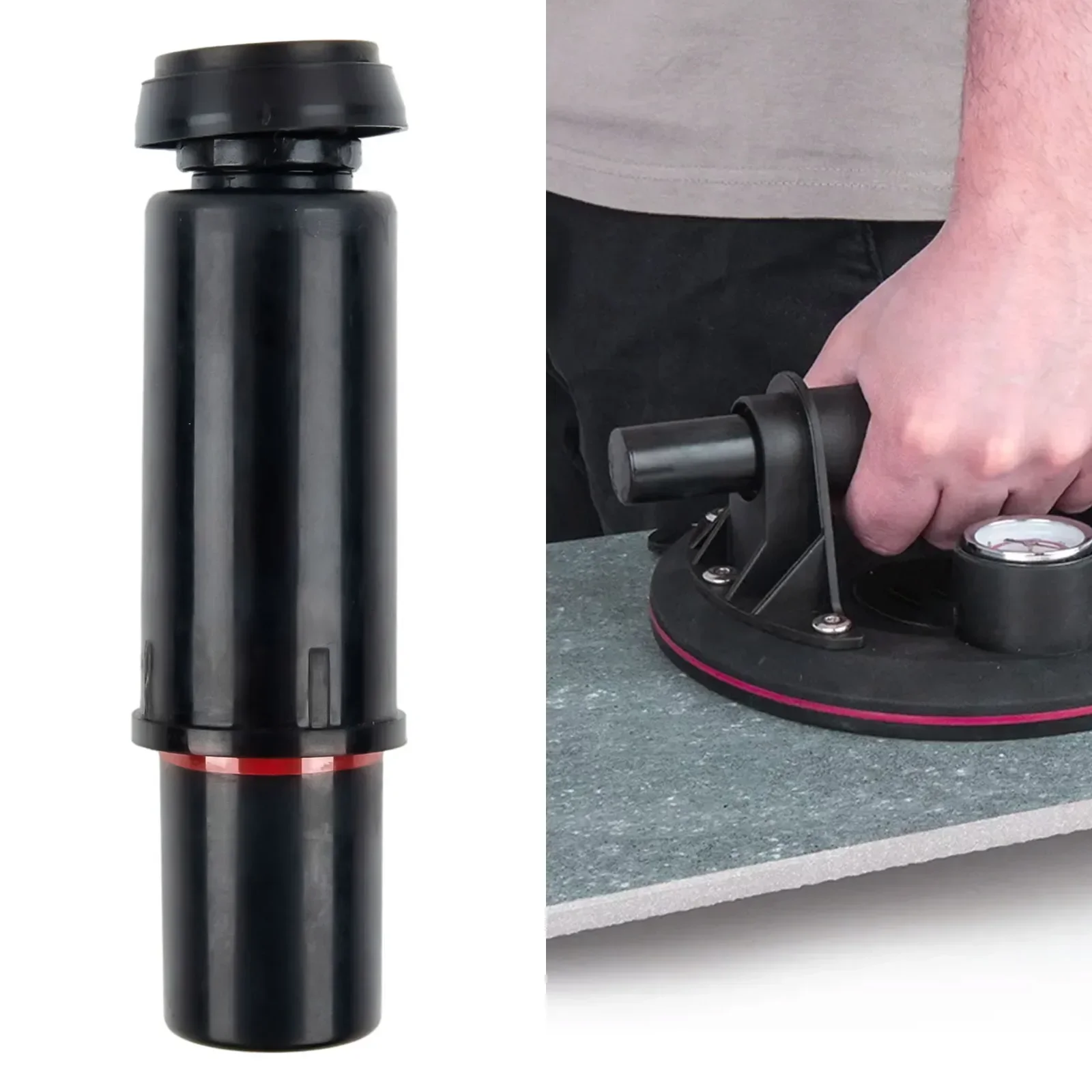 222222222222 1Pc 8 Inch 200mm Vacuum Air Pump Suction Cup Hand Pump Spare Parts Tile Glass Extractor Vacuum Sucker Core