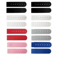 1 Pair Colorful Snapback Hats Replacement Strap - 6 Colors Plastic Fastener Baseball Cap Extender Snap Rich Colors 1