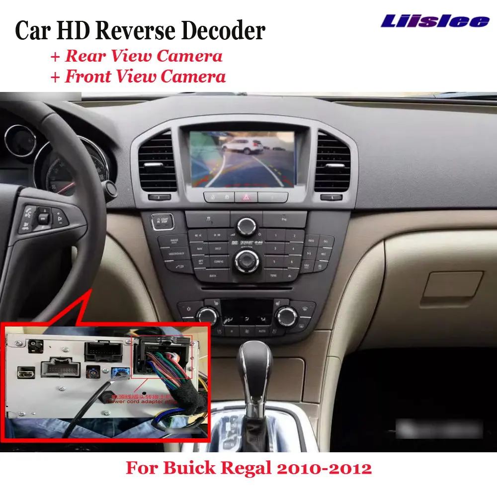 

Для Buick Regal 2010-2012 Автомобильный видеорегистратор с передней камерой заднего вида, декодер обратного изображения, оригинальное обновление экрана