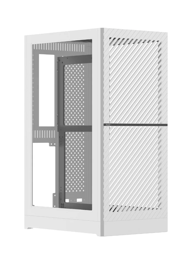 

Полностью алюминиевый вертикальный воздуховод вертикальное шасси ITX материнская плата 280 с водяным охлаждением