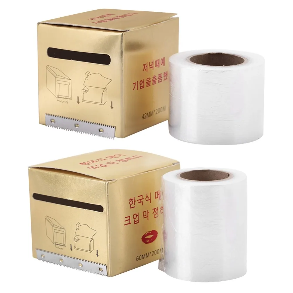 

Tattoo Wrap 200m Semi-permanent Makeup Eyebrow Lip Tattoo Barrier Preservative Film Microblading Pen Portable Tattoo Accessories