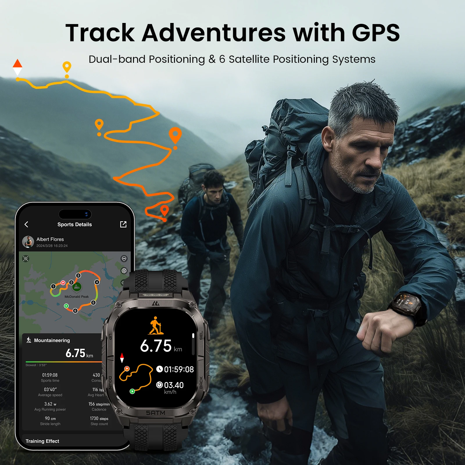 KOSPET TANK M4C Smartwatch KOSPET TANK M4C Smartwatch - Image 2