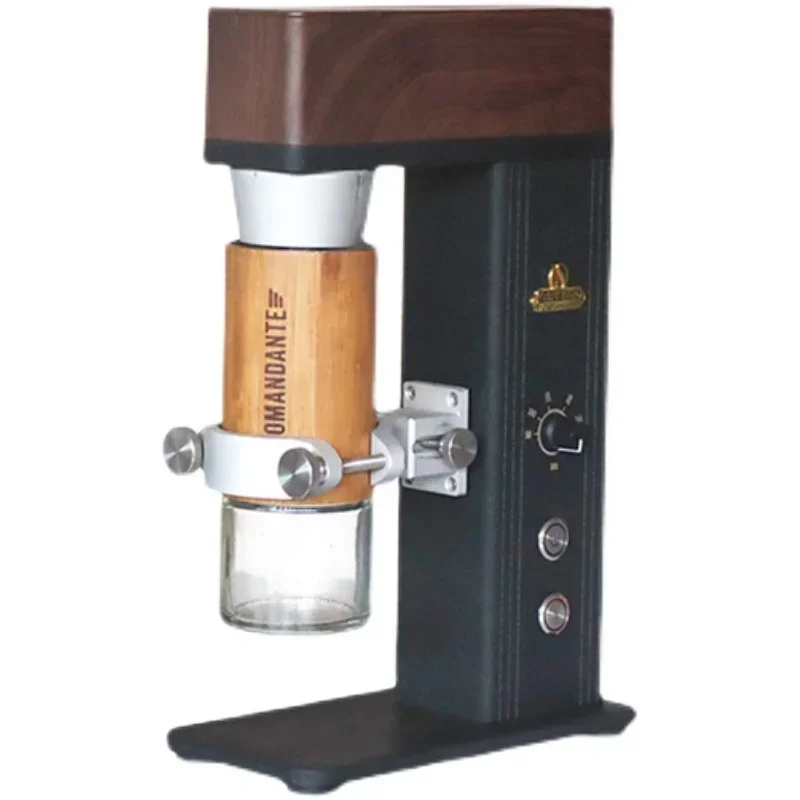

Hand cranked bean grinder electric bracket wireless home use