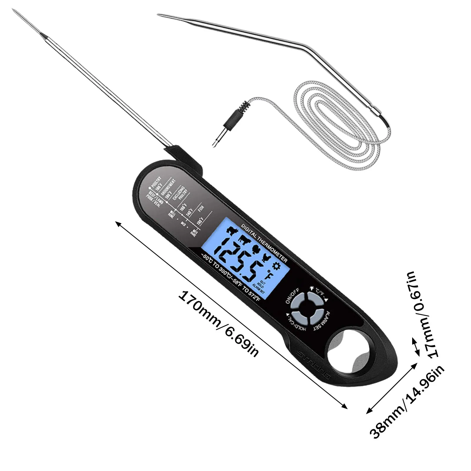 Customizable Kitchen thermometer SPWDJ321900 3