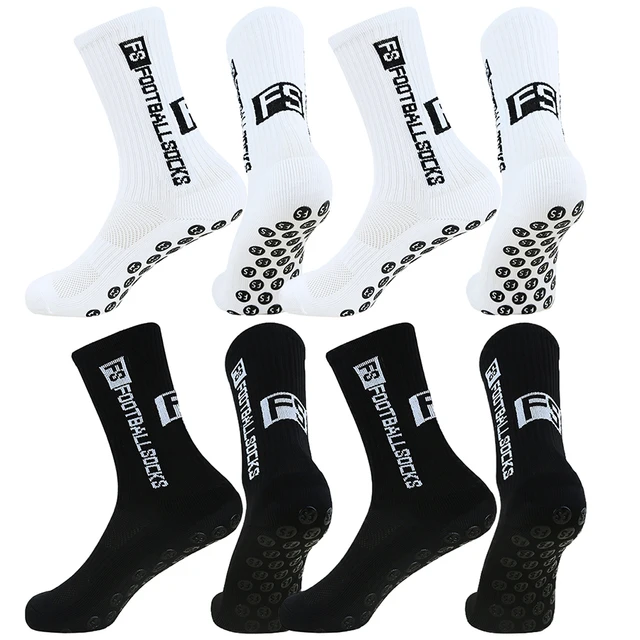 1/4/8/12 paires de chaussettes antidérapantes à fond éponge pour hommes et femmes, chaussettes de sport, chaussettes de tennis 1
