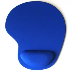 Comfort EVA Wrist Mouse Pad - Soft Sponge, Cute & Convenient Gaming Desk Accessory (Blue)